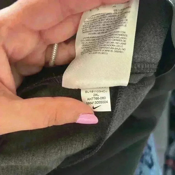 Nike Sportswear Mens Black Joggers Vented Sweatpants Size XXL - Picture 7 of 7